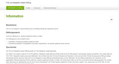 Desktop Screenshot of fum-joseph-stiftung.de